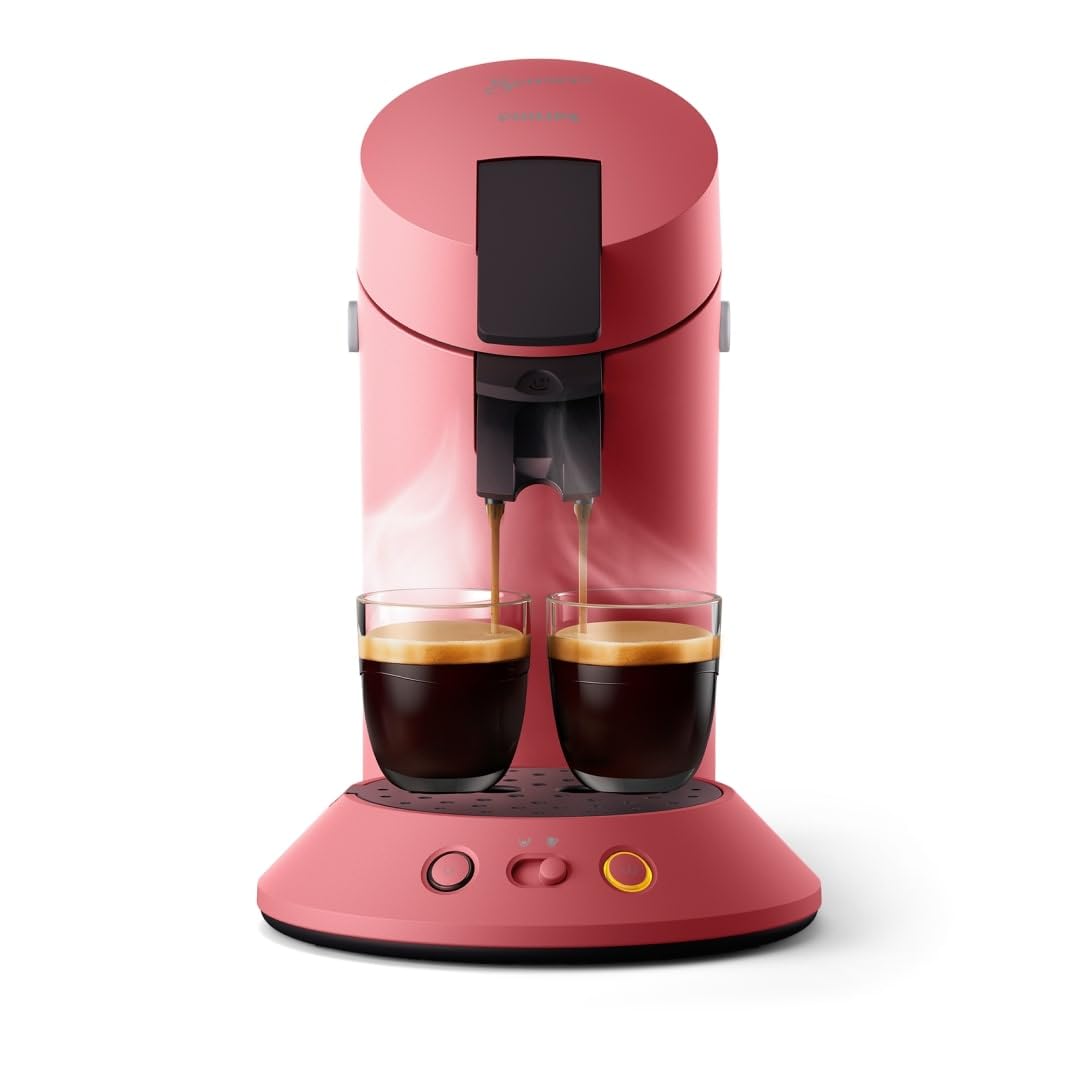 Senseo Original Plus Machine à café à dosettes,, Rouge tendre, CSA210/35 - vue 1
