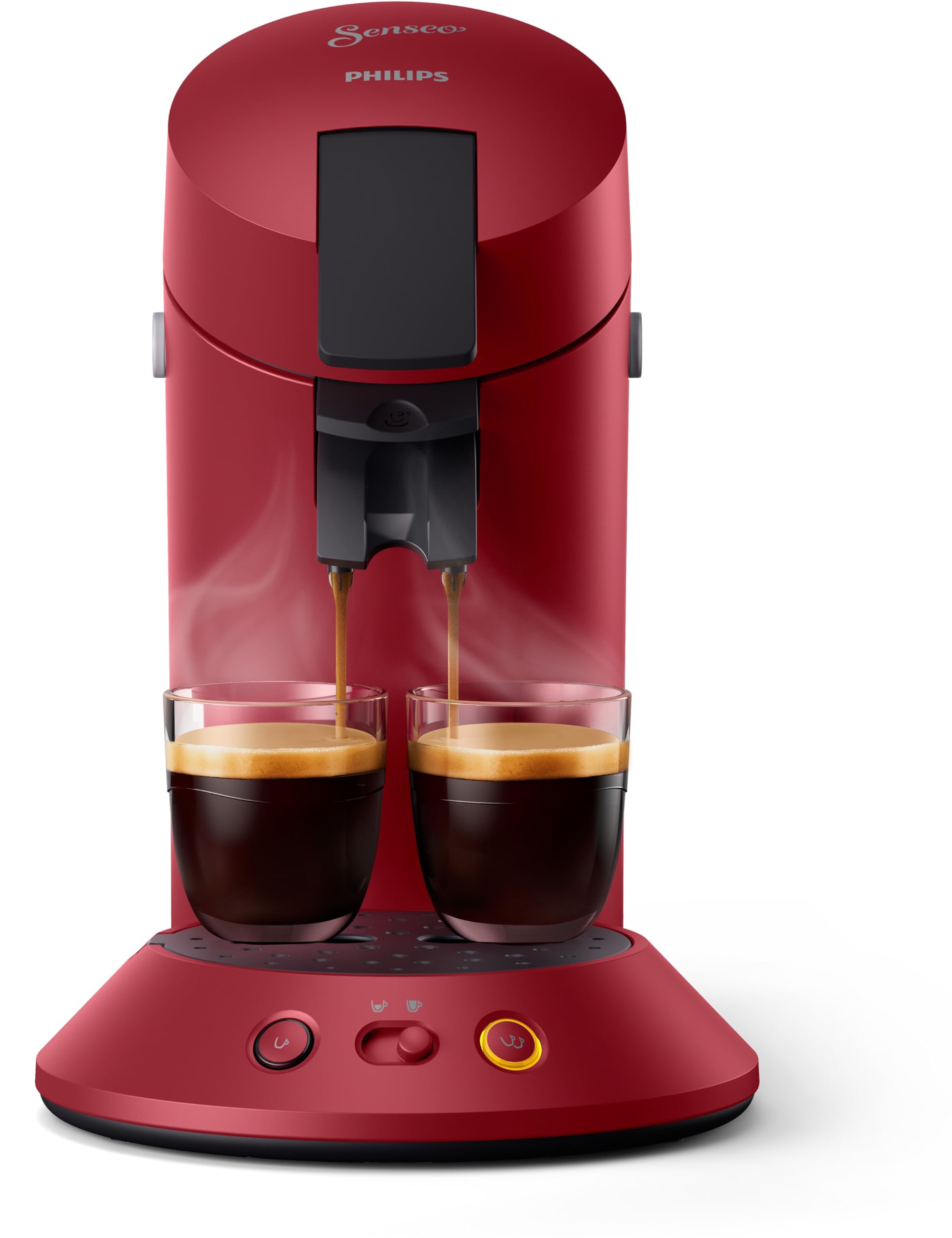SENSEO Original Plus Machine à Café à Dosettes – 1 ou 2 Tasses, Rouge, CSA210/91 - vue 7