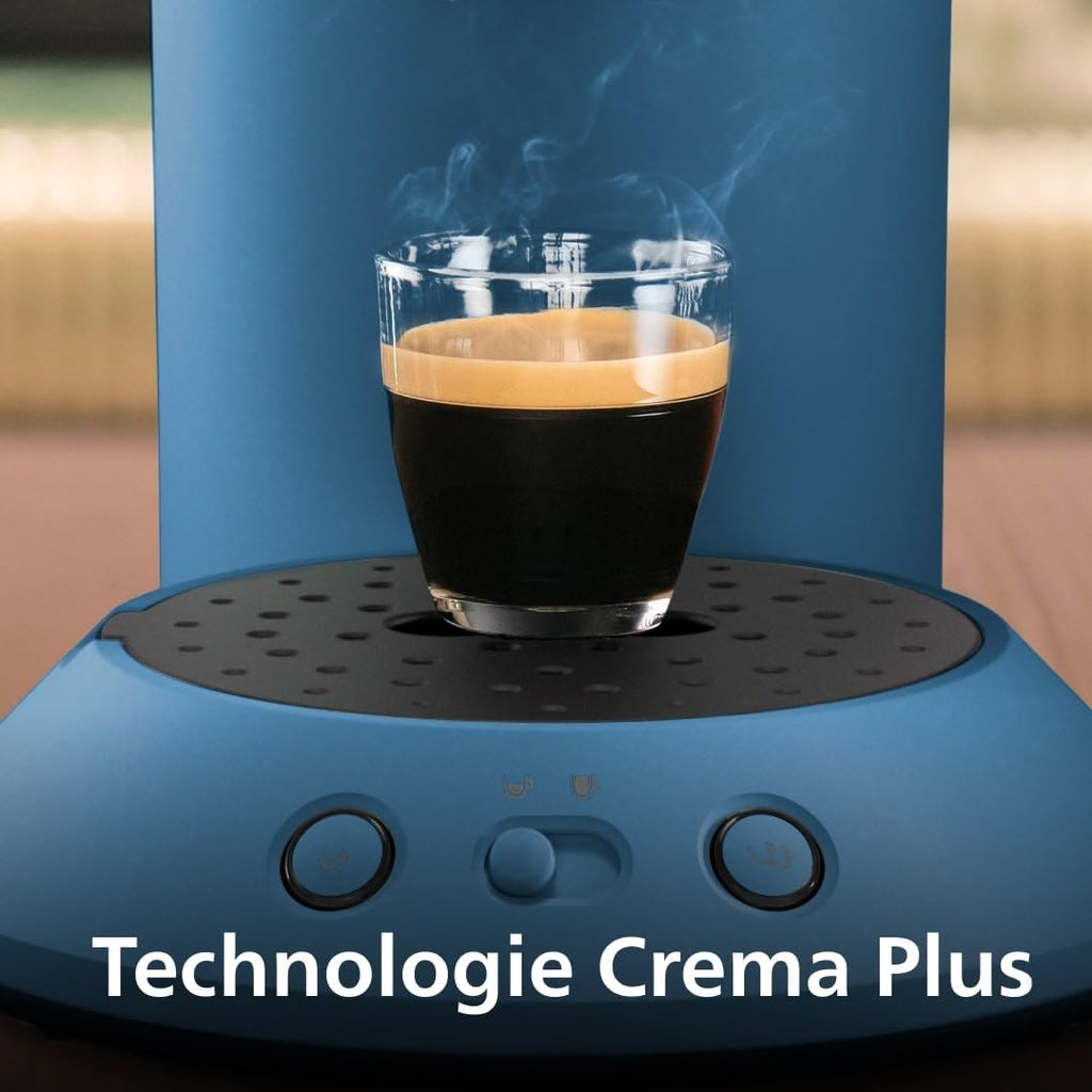 Senseo Original Plus Machine à café à dosettes, Bleu Paon CSA210/00 - vue 6