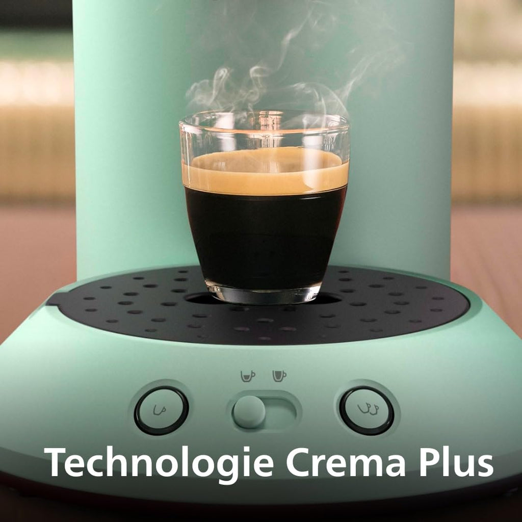 Senseo Original Plus Machine à café à dosettes, Vert Désert, CSA210/80 - vue 6